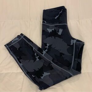 LULULEMON - Align High-Rise Leggings - Camouflage - Blue/Grey - Women’s 6